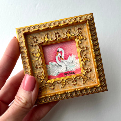 Original Framed Painting - "Reunited"