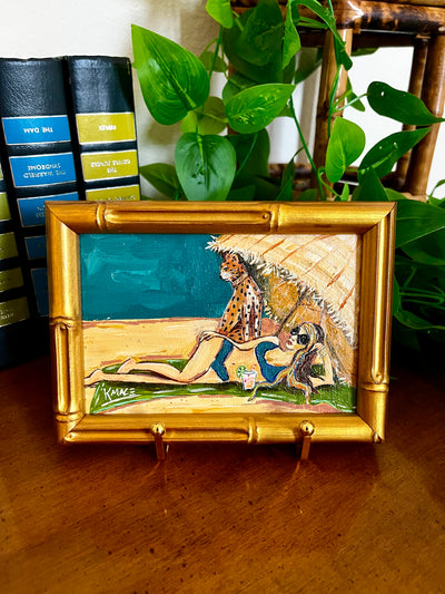 Original Framed Painting - "Shore Time"