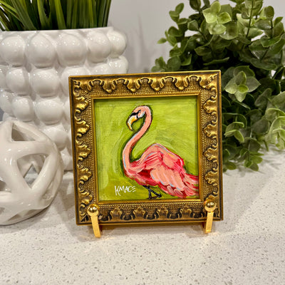 Original Framed Painting - "Blushing"