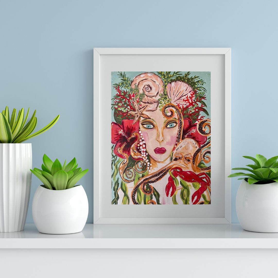 Custom Canvas Print "Aquarius"