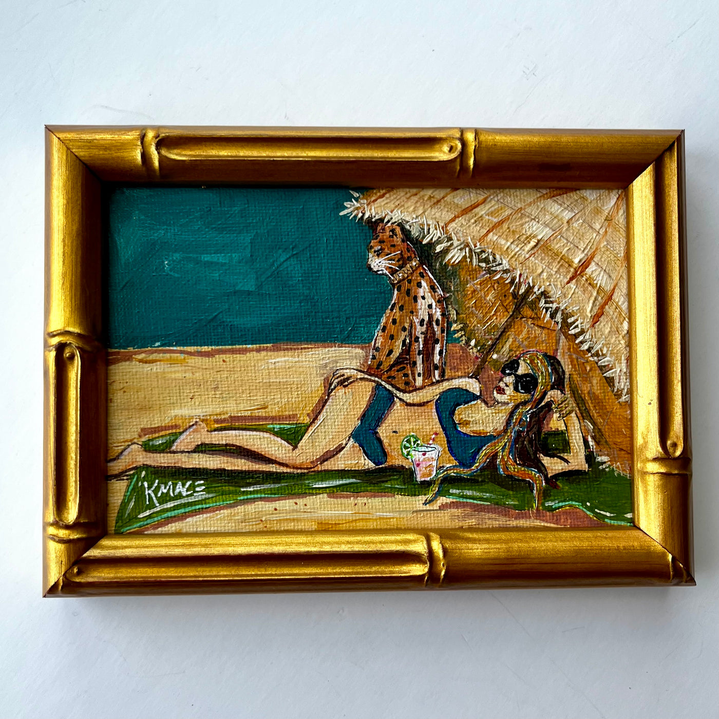 Original Framed Painting - "Shore Time"