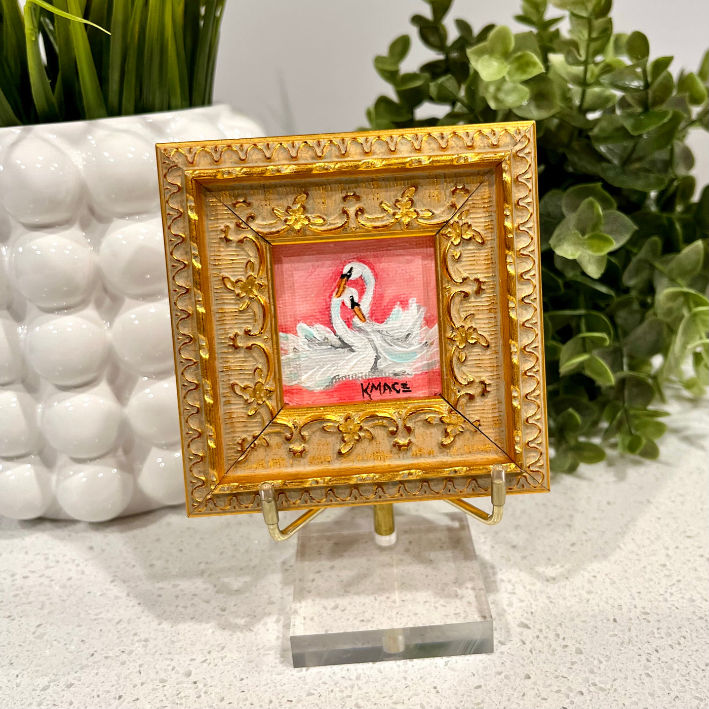 Original Framed Painting - "Reunited"