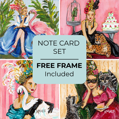 "Eat Cake" Note Card Set