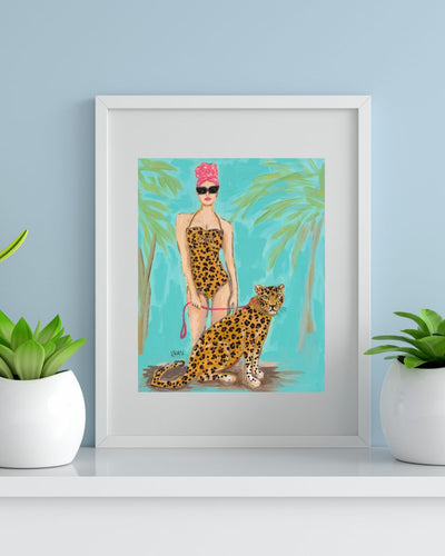 Custom Canvas Print "No Ordinary Beach"